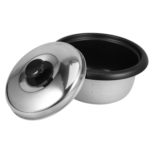 MUELODSIC Reiskocher Innentopf Ersatz Aluminiumlegierung Fassungsvermögen Kompatibel für Elektroherd Kochen von Reis Suppen und Kuchen mit Zufälliger Griff farbe Zufällige Zufällige Farbe MUELODSIC Reiskocher Innentopf Ersatz Aluminiumlegierung Fassungsvermögen Kompatibel für Elektroherd Kochen von Reis Suppen und Kuchen mit Zufälliger Griff farbe Zufällige Zufällige Farbe von MUELODSIC