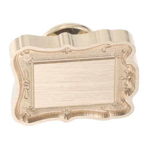 MUELODSIC Retro Wax Seal Stamp Head Kupfer Relief Foto Rahmen Motiv für Umschläge Geburtstagskarten Hochzeitseinladungen DIY Basteln Geschenkverpackung MUELODSIC Retro Wax Seal Stamp Head Kupfer Relief Foto Rahmen Motiv für Umschläge Geburtstagskarten Hochzeitseinladungen DIY Basteln Geschenkverpackung von MUELODSIC
