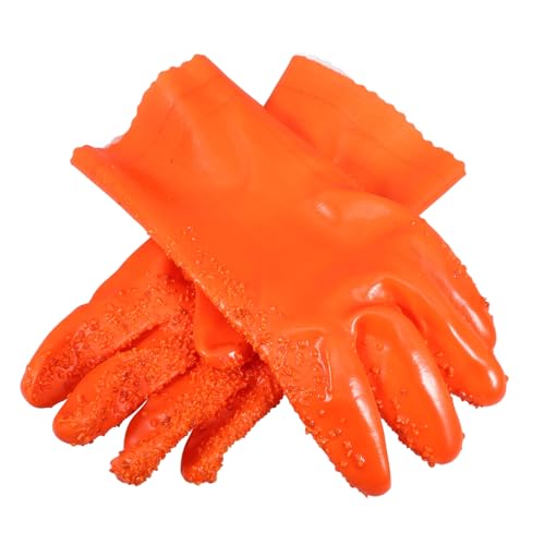 MUELODSIC Robuste Arbeitshandschuhe Herren Ölabweisend Säurebeständig Rutschfest Outdoor Schutzhandschuhe Ergonomisch Komfortabel für Industrie Garten und Werkstatt von MUELODSIC