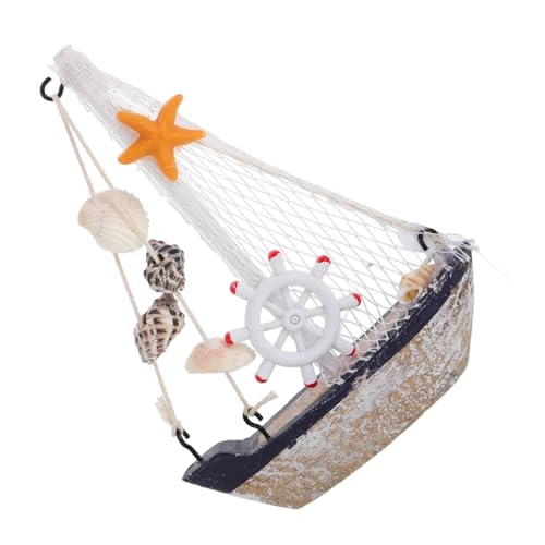MUELODSIC Miniatur Segelboot Modell Deko Mit Authentischem Mediterranen Stil Nautische Tischdeko Für Bad Büro Und Wohnzimmer Kreatives Für Meerliebhaber MUELODSIC Miniatur Segelboot Modell Deko Mit Authentischem Mediterranen Stil Nautische Tischdeko Für Bad Büro Und Wohnzimmer Kreatives Für Meerliebhaber von MUELODSIC