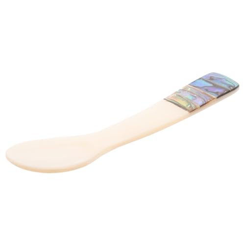 MUELODSIC Shell Design Dessertlöffel aus Muschel Wiederverwendbarer Polierter Food Spoon Vielseitig Einsetzbar für Kaffee Eis Caviar Kuchen und Getränke Küchenutensil für Buffet und MUELODSIC Shell Design Dessertlöffel aus Muschel Wiederverwendbarer Polierter Food Spoon Vielseitig Einsetzbar für Kaffee Eis Caviar Kuchen und Getränke Küchenutensil für Buffet und von MUELODSIC