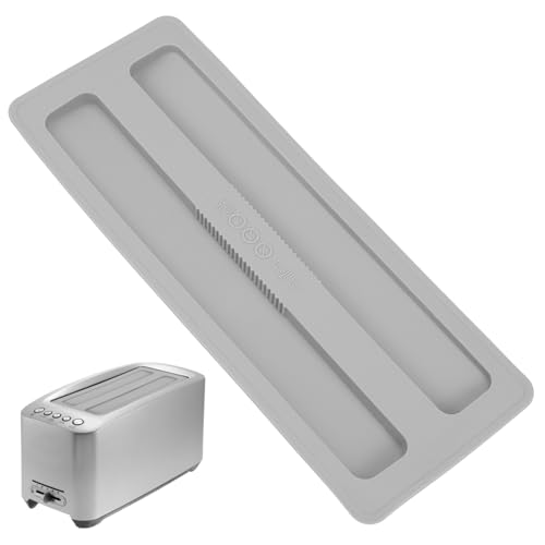 MUELODSIC Silikon Toaster Abdeckung Brotbackautomat Schutzhaube Staubschutz Deckel Leicht Langlebig Hitzebeständig für Standard Scheiben Toaster Einfach zu Reinigen Graue Oberabdeckung MUELODSIC Silikon Toaster Abdeckung Brotbackautomat Schutzhaube Staubschutz Deckel Leicht Langlebig Hitzebeständig für Standard Scheiben Toaster Einfach zu Reinigen Graue Oberabdeckung von MUELODSIC