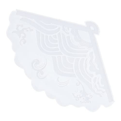 MUELODSIC Silikonform Fächerform Flexible Langlebige Diy Handwerksform für Chinesischen Stil Fächer Transparente Gießform mit Klarem Muster für Harz und Bastelprojekte MUELODSIC Silikonform Fächerform Flexible Langlebige Diy Handwerksform für Chinesischen Stil Fächer Transparente Gießform mit Klarem Muster für Harz und Bastelprojekte von MUELODSIC