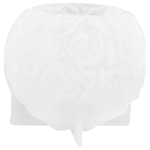 MUELODSIC Silikonform Kerze DIY Duftkerzenform Flexibel Glatte Oberfläche Sichere Gießform Dekorative Aromakerzen für Kreative Kerzenherstellung und Wohnaccessoires von MUELODSIC