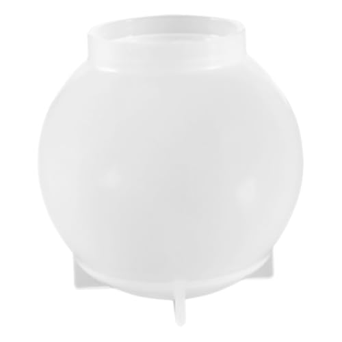 MUELODSIC Silikonform Kugel DIY Gießform für Epoxidharz Handmade Mold zur Herstellung Dekorativer Kristallkugeln Langlebig Bpa Frei Geeignet für Kreative Bastelprojekte von MUELODSIC