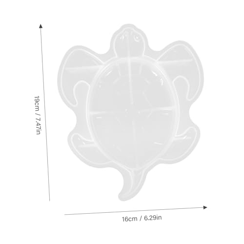 MUELODSIC Silikonform Schildkröte DIY Gießform Epoxidharz Flexibel Langlebig Wiederverwendbar für Kreative Handgemachte Deko Ornamente Einfach zu Reinigen und Bedienen von MUELODSIC