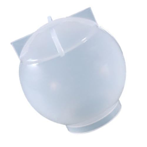 MUELODSIC Silikonform für Kugeln Nahtlose Runde Ball gießform aus Langlebigem Silikon Wiederverwendbar und Leicht zu Reinigen für DIY Kristallkugel Kerzen Seifen und Harzkunst von MUELODSIC