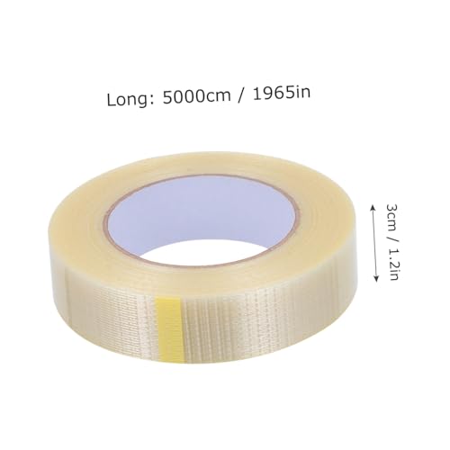 MUELODSIC Starkes Einseitiges Klebeband Hochfester Mesh Streifen mit Starker Haftung für Modellfixierung Bündelung und Verpackung Abriebfest und Langlebig MUELODSIC Starkes Einseitiges Klebeband Hochfester Mesh Streifen mit Starker Haftung für Modellfixierung Bündelung und Verpackung Abriebfest und Langlebig von MUELODSIC