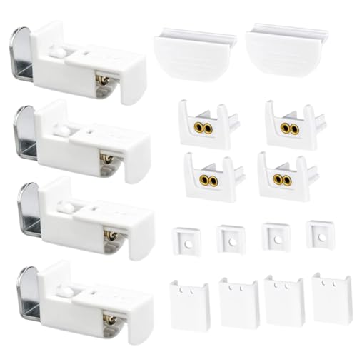 MUELODSIC Teiliges Faltrollo Befestigungsset aus Robustem Kunststoff Vielseitige Halterung für Innenfenster Geeignet für Plissee Rollos Inklusive Montagezubehör für Einfache Installation MUELODSIC Teiliges Faltrollo Befestigungsset aus Robustem Kunststoff Vielseitige Halterung für Innenfenster Geeignet für Plissee Rollos Inklusive Montagezubehör für Einfache Installation von MUELODSIC