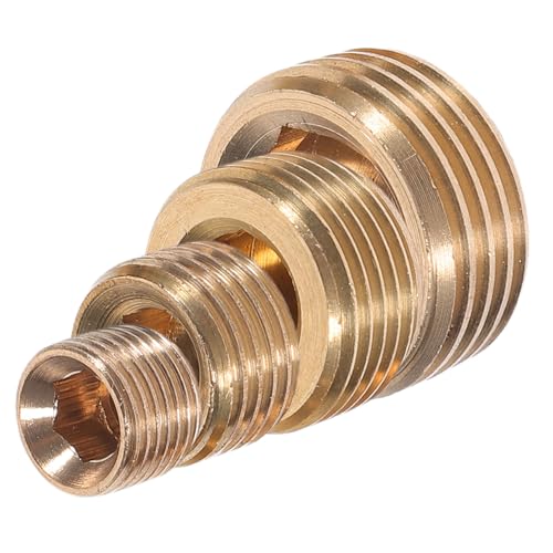 MUELODSIC Teiliges Messing Rohrfittings Sprinkler Endkappen Hitzebeständig Langlebig Vielseitig für Garten und Werkstatt bis Npt Kupfer Adapter Steckverschraubung MUELODSIC Teiliges Messing Rohrfittings Sprinkler Endkappen Hitzebeständig Langlebig Vielseitig für Garten und Werkstatt bis Npt Kupfer Adapter Steckverschraubung von MUELODSIC