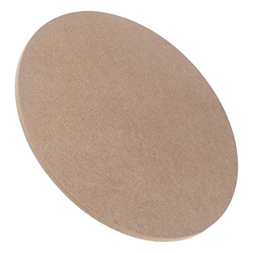 MUELODSIC Töpferscheibe Trocknungsplatte aus Dickem Dichteboard Rund Kratzfest Glatte Oberfläche Robust für DIY Tonmodellierung und Tonhandwerk von MUELODSIC