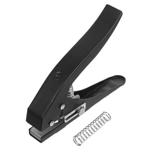 MUELODSIC Tragbarer Locher Handlocher Papierstanzer Locher Papierstanzer Kartenlocher Für Etiketten Metall Schwarz Wiederverwendbar MUELODSIC Tragbarer Locher Handlocher Papierstanzer Locher Papierstanzer Kartenlocher Für Etiketten Metall Schwarz Wiederverwendbar von MUELODSIC