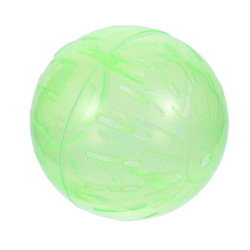 MUELODSIC Transparenter Hamster Übungsball mit Belüftung Langlebig aus Abs Leicht zu Reinigen Sicherer Laufball für Zwerghamster und Igel Stressreduzierendes Kleintier Einfach zu Montieren von MUELODSIC