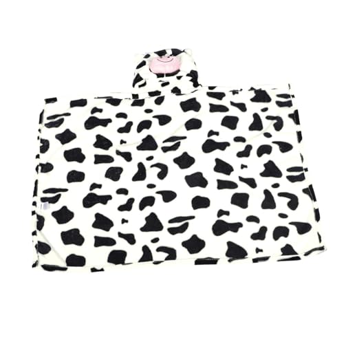 MUELODSIC Ultra Saugfähiges Kapuzenbadetuch für Weiches Flanell mit Niedlichem Kuh Design Vielseitig als Bade Pucktuch für Junge Mädchen für Schwimmbad Strand und Outdoor aktivitäten MUELODSIC Ultra Saugfähiges Kapuzenbadetuch für Weiches Flanell mit Niedlichem Kuh Design Vielseitig als Bade Pucktuch für Junge Mädchen für Schwimmbad Strand und Outdoor aktivitäten von MUELODSIC