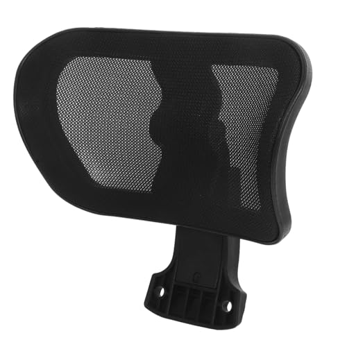 MUELODSIC Verstellbare Kopfstütze für Bürostuhl mit Weichem Polster Höhen Drehbar Einfache Montage Abnehmbar für Einfache Reinigung Geeignet für Computer Schreibtischstühle im Homeoffice von MUELODSIC