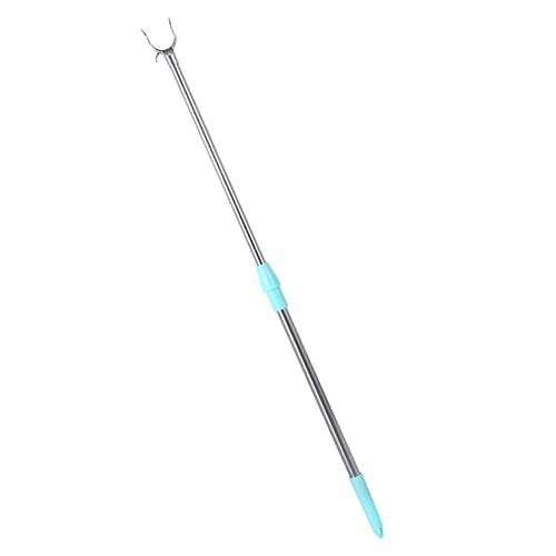 MUELODSIC Verstellbare Teleskop Wäschespinne Stange aus Ausziehbare Kleiderstange mit Starkem Tragvermögen für Balkon und Haushalt Komfortabler Griff Praktische Kleiderstange zum von MUELODSIC