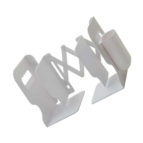 MUELODSIC Verstellbarer Buchständer mit Integriertem Stiftkasten aus Langlebigem Abs Telescopisch Erweiterbar Stabiler Buchhalter für Schreibtisch für Schüler und Büroorganisation MUELODSIC Verstellbarer Buchständer mit Integriertem Stiftkasten aus Langlebigem Abs Telescopisch Erweiterbar Stabiler Buchhalter für Schreibtisch für Schüler und Büroorganisation von MUELODSIC