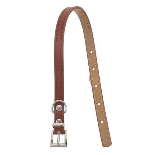 MUELODSIC Verstellbares Haustier Schmuck PU Komfortabel Leicht Für Kleine Hunde Alltag Party Schmuckzubehör S MUELODSIC Verstellbares Haustier Schmuck PU Komfortabel Leicht Für Kleine Hunde Alltag Party Schmuckzubehör S von MUELODSIC