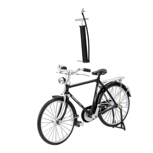 MUELODSIC Vintage Fahrradmodell aus Legiertem mit Realistischem Miniatur Fahrrad und Pumpenornament Dekoratives Sammlerstück für Fahrradliebhaber Wohn Bürodeko MUELODSIC Vintage Fahrradmodell aus Legiertem mit Realistischem Miniatur Fahrrad und Pumpenornament Dekoratives Sammlerstück für Fahrradliebhaber Wohn Bürodeko von MUELODSIC