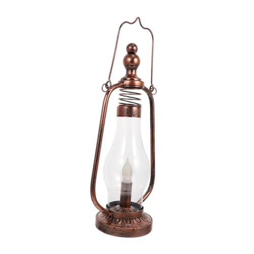 MUELODSIC Vintage LED Öllampe mit Eisenem Griff Flammloses Retro Deko Licht für Wohnzimmer Party und Weihnachtsdeko Langlebige Handliche Wand und Tischlampe mit Warmem Lichtambiente MUELODSIC Vintage LED Öllampe mit Eisenem Griff Flammloses Retro Deko Licht für Wohnzimmer Party und Weihnachtsdeko Langlebige Handliche Wand und Tischlampe mit Warmem Lichtambiente von MUELODSIC