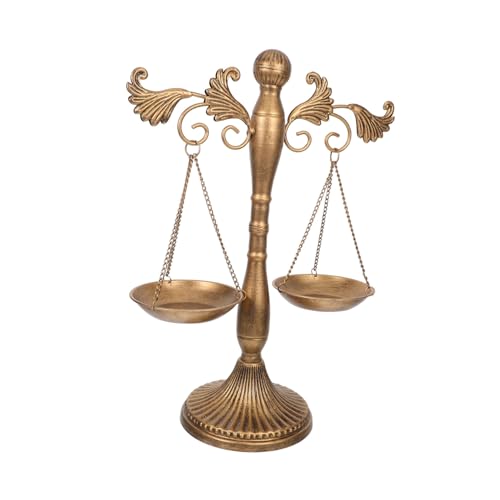 MUELODSIC Vintage Metall Schmuckdisplay Dekorative Eisenwaage im Antiken Stil als Schmuck-organizer und Ablagetablett Rustikale Balance- für Schlafzimmer Büro und Wohnraumdeko MUELODSIC Vintage Metall Schmuckdisplay Dekorative Eisenwaage im Antiken Stil als Schmuck-organizer und Ablagetablett Rustikale Balance- für Schlafzimmer Büro und Wohnraumdeko von MUELODSIC