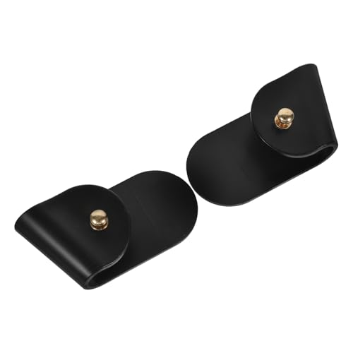 MUELODSIC Wandmontierter Selbstklebender Topfdeckelhalter Verschleißfester Organizer für Pfannen und Topfdeckel Platzsparendes Küchenregal Installieren Schwarz Minimalistisches Design von MUELODSIC