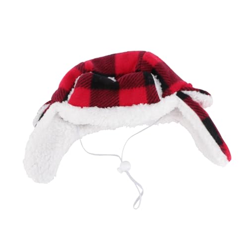 MUELODSIC Warmer Haustier Beret mit Weichem Plüsch Verstellbares Kopfband Winddichtes Winter Kostüm für Große Hunde Flexibel und Leicht für Kalte Jahreszeiten MUELODSIC Warmer Haustier Beret mit Weichem Plüsch Verstellbares Kopfband Winddichtes Winter Kostüm für Große Hunde Flexibel und Leicht für Kalte Jahreszeiten von MUELODSIC