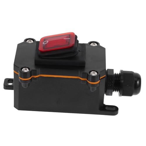 MUELODSIC Wasserdichter Inline kabelschalter Kippschalter für Außenbereich Robuster Ein Aus schalter Einfache Installation Geeignet für Verlängerungskabel und Hochleistungsgeräte MUELODSIC Wasserdichter Inline kabelschalter Kippschalter für Außenbereich Robuster Ein Aus schalter Einfache Installation Geeignet für Verlängerungskabel und Hochleistungsgeräte von MUELODSIC