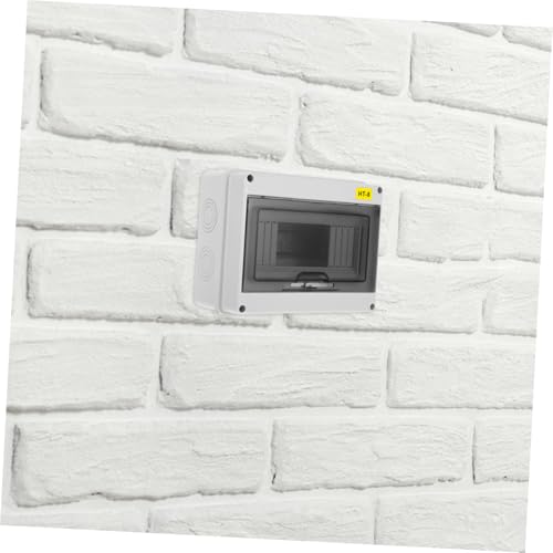 MUELODSIC Wasserdichter Verteilerkasten mit Transparentem Deckel Integrierter Schutz für Stromkreisunterbrecher Kompakt und Tragbar Geeignet für Innen Außenbereich Elektrische Anschlussdose MUELODSIC Wasserdichter Verteilerkasten mit Transparentem Deckel Integrierter Schutz für Stromkreisunterbrecher Kompakt und Tragbar Geeignet für Innen Außenbereich Elektrische Anschlussdose von MUELODSIC