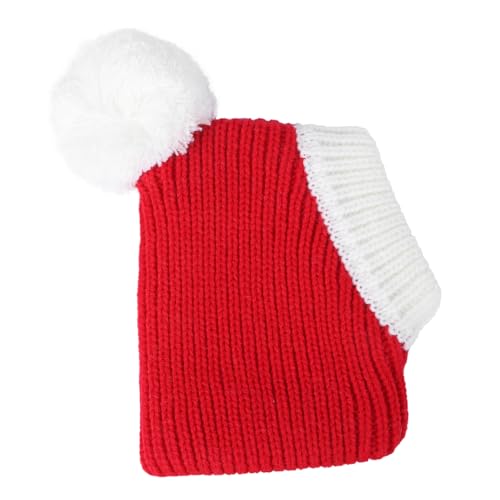 MUELODSIC Weihnachtliche Haustier Wollmütze Rot Xs Weicher Komfortabler Hund Winterhut für Welpen Festliches Design für Partys und Alltag Niedliche Strickmütze für Kleine Hunde MUELODSIC Weihnachtliche Haustier Wollmütze Rot Xs Weicher Komfortabler Hund Winterhut für Welpen Festliches Design für Partys und Alltag Niedliche Strickmütze für Kleine Hunde von MUELODSIC