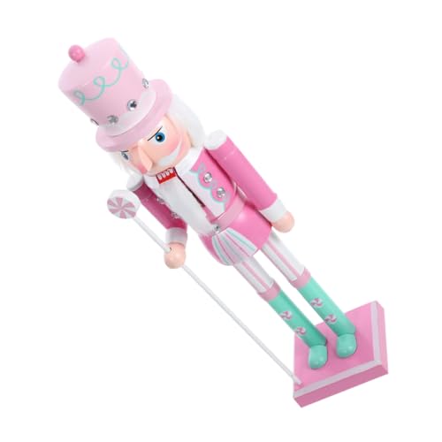 MUELODSIC Weihnachtlicher Holz Soldat Figur Dekorativ in Pastellfarben Traditioneller Weihnachtsdeko Desktop Nutcracker für Festliche Tisch und Regalgestaltung MUELODSIC Weihnachtlicher Holz Soldat Figur Dekorativ in Pastellfarben Traditioneller Weihnachtsdeko Desktop Nutcracker für Festliche Tisch und Regalgestaltung von MUELODSIC