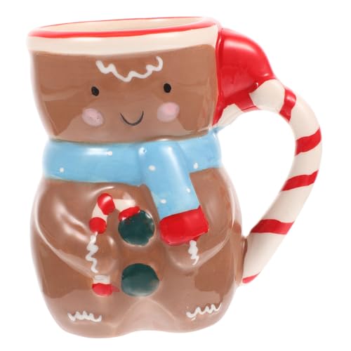 MUELODSIC Weihnachtlicher Schneemann Keramikbecher Vielseitige Frühstückstasse für Kaffee Milch Wasser Festliche Geschenkidee für Familie Freunde Büro und Weihnachtsfeierdekoration MUELODSIC Weihnachtlicher Schneemann Keramikbecher Vielseitige Frühstückstasse für Kaffee Milch Wasser Festliche Geschenkidee für Familie Freunde Büro und Weihnachtsfeierdekoration von MUELODSIC