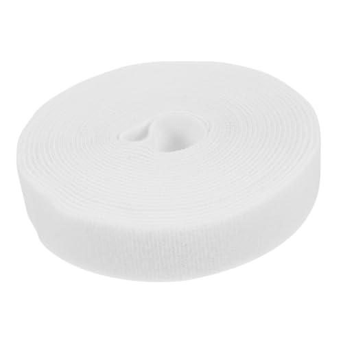 MUELODSIC Wiederverwendbares Klettband Kabelbinder Weicher Rutschfester Kabel Organizer für Ladekabel Datenkabel und Gartenpflanzen Flexibel Zuschneidbar Vielseitiger Kabel Fixiergurt von MUELODSIC