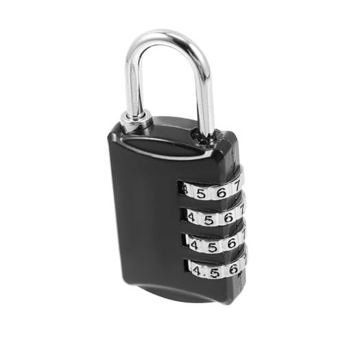 MUELODSIC Zinklegierung Vorhängeschloss Zahlencode Schloss für Spind Gym Locker Tragbares Robustes Metallkombinationsschloss mit Einstellbarer Zahlenkombination für Schule und Fitnessstudio MUELODSIC Zinklegierung Vorhängeschloss Zahlencode Schloss für Spind Gym Locker Tragbares Robustes Metallkombinationsschloss mit Einstellbarer Zahlenkombination für Schule und Fitnessstudio von MUELODSIC