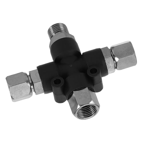 MUELODSIC Airbrush Schlauchadapter Wege Verteiler Mit Fittings Flexibles Verbindungssystem Für Airbrush Pumpen Langlebig Und Installieren Vielseitige Nutzungsmöglichkeiten von MUELODSIC