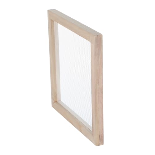 MUELODSIC handgeschöpfter Papierrahmen Papierfaktor Rahmen zum Selbermachen von Papier handgemachter Papierschirm Bastelbedarf aus Papier Siebbausatz für die Papierherstellung Holz MUELODSIC handgeschöpfter Papierrahmen Papierfaktor Rahmen zum Selbermachen von Papier handgemachter Papierschirm Bastelbedarf aus Papier Siebbausatz für die Papierherstellung Holz von MUELODSIC