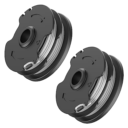 MUFUSHAN 2 Stück Fadenspule passend für Parkside Akku-Rasentrimmer PRTA 20-Li (A1,B2,C3,D3), PRT 550(A1,A2,A3,A5,B6) von MUFUSHAN