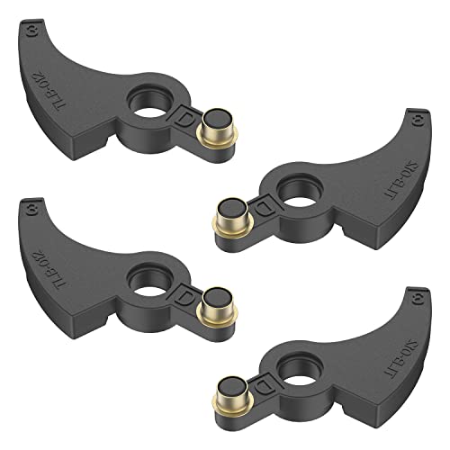 MUFUSHAN OEM 90567077 Ersatz für Black & Decker Akku-Rasentrimmer Hebelbaugruppe GL7033, GL9035, ST5530, ST6600, GH400, GH500, STC1820PC, LST136, LST220, NST2018 (4 Stück) von MUFUSHAN