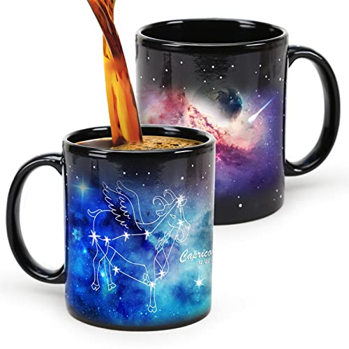 Steinbock Tasse, Sternbild Kaffeetasse,12-Sternbild-Tassen,Keramik beheizte empfindliche Neuheit Kaffeetasse von MUGKISS
