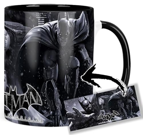 Batman Arkham Origins Tasse Innen & Henkel Schwarz Keramikbecher Mug Batman Arkham Origins Tasse Innen & Henkel Schwarz Keramikbecher Mug von MUGSVILLE