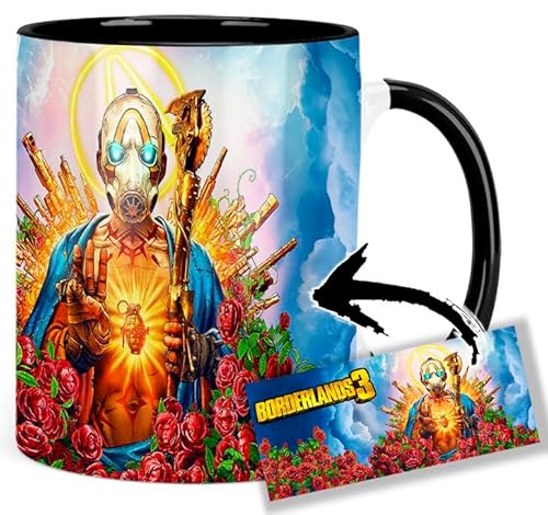 Borderlands 3 C Tasse Innen & Henkel Schwarz Keramikbecher Mug Borderlands 3 C Tasse Innen & Henkel Schwarz Keramikbecher Mug von MUGSVILLE
