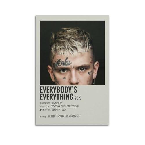 MUHDENG Lil Peep Poster, Raumdekoration, künstlerisches Poster für Schlafzimmer, Wohnzimmer, Wände, ästhetisches Poster, 50 x 75 cm, ungerahmter Stil MUHDENG Lil Peep Poster, Raumdekoration, künstlerisches Poster für Schlafzimmer, Wohnzimmer, Wände, ästhetisches Poster, 50 x 75 cm, ungerahmter Stil von MUHDENG