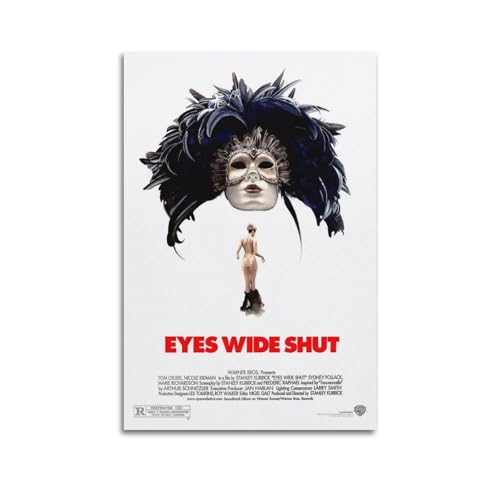 MUHDENG Poster "Eyes Wide Shut", Raumdekoration, künstlerisches Poster für Schlafzimmer, Wohnzimmer, Wände, ästhetisches Poster, 20 x 30 cm, ungerahmter Stil MUHDENG Poster "Eyes Wide Shut", Raumdekoration, künstlerisches Poster für Schlafzimmer, Wohnzimmer, Wände, ästhetisches Poster, 20 x 30 cm, ungerahmter Stil von MUHDENG