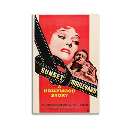 MUHDENG Poster "Sunset Boulevard", Raumdekoration, künstlerisches Poster für Schlafzimmer, Wohnzimmer, Wände, ästhetisches Poster, 40 x 60 cm, ungerahmter Stil MUHDENG Poster "Sunset Boulevard", Raumdekoration, künstlerisches Poster für Schlafzimmer, Wohnzimmer, Wände, ästhetisches Poster, 40 x 60 cm, ungerahmter Stil von MUHDENG
