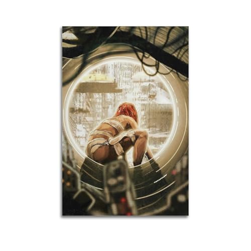 MUHDENG Poster "The Fifth Element", Raumdekoration, künstlerisches Poster für Schlafzimmer, Wohnzimmer, Wände, ästhetisches Poster, 30 x 45 cm, ungerahmter Stil MUHDENG Poster "The Fifth Element", Raumdekoration, künstlerisches Poster für Schlafzimmer, Wohnzimmer, Wände, ästhetisches Poster, 30 x 45 cm, ungerahmter Stil von MUHDENG