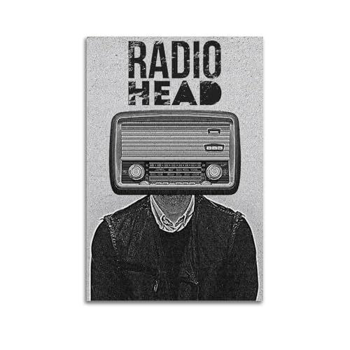 MUHDENG Radiohead-Poster, Raumdekoration, künstlerisches Poster für Schlafzimmer, Wohnzimmer, Wände, ästhetisches Poster, 50 x 75 cm, ungerahmter Stil MUHDENG Radiohead-Poster, Raumdekoration, künstlerisches Poster für Schlafzimmer, Wohnzimmer, Wände, ästhetisches Poster, 50 x 75 cm, ungerahmter Stil von MUHDENG