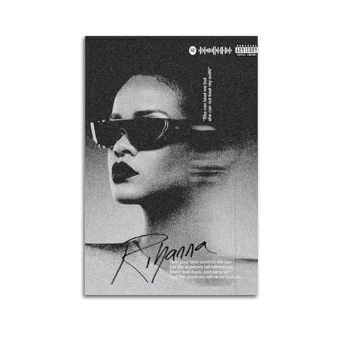 MUHDENG Rihanna-Poster, Raumdekoration, künstlerisches Poster für Schlafzimmer, Wohnzimmer, Wände, ästhetisches Poster, 60 x 90 cm, ungerahmter Stil MUHDENG Rihanna-Poster, Raumdekoration, künstlerisches Poster für Schlafzimmer, Wohnzimmer, Wände, ästhetisches Poster, 60 x 90 cm, ungerahmter Stil von MUHDENG