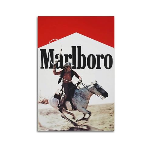 Marlboro Poster, Raumdekoration, künstlerisches Poster für Schlafzimmer, Wohnzimmer, Wände, ästhetisches Poster, 20 x 30 cm, ungerahmter Stil Marlboro Poster, Raumdekoration, künstlerisches Poster für Schlafzimmer, Wohnzimmer, Wände, ästhetisches Poster, 20 x 30 cm, ungerahmter Stil von MUHDENG