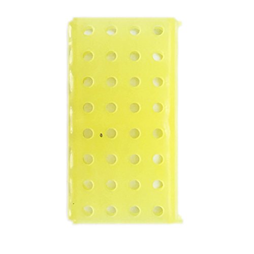 4-Wege-Kunststoff-Reagenzglas-Gestell, Gelb von MUHWA