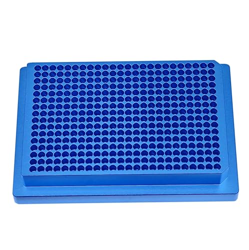 MUHWA 384-Well-Aluminium-Kühlblock für 384-Well-Platten, Laborgestell für 0,1-ml-Röhrchen MUHWA 384-Well-Aluminium-Kühlblock für 384-Well-Platten, Laborgestell für 0,1-ml-Röhrchen von MUHWA